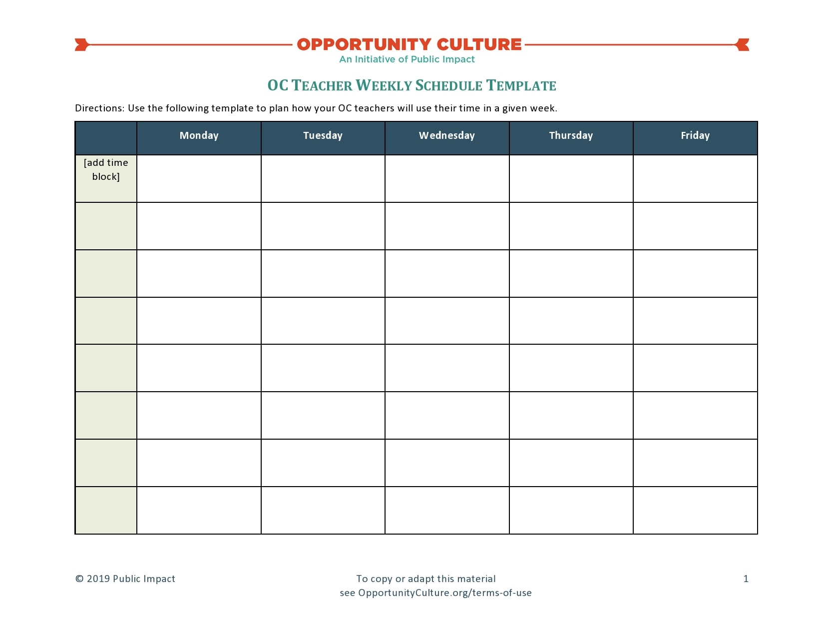 Detail Weekly Planner Template 2019 Nomer 24