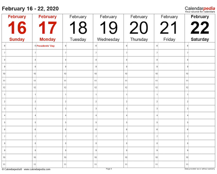 Detail Weekly Rota Template Nomer 26