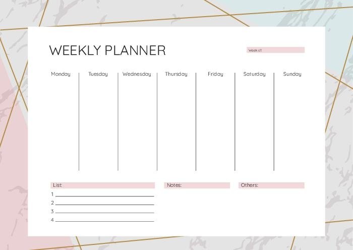 Detail Weekly Rota Template Nomer 30