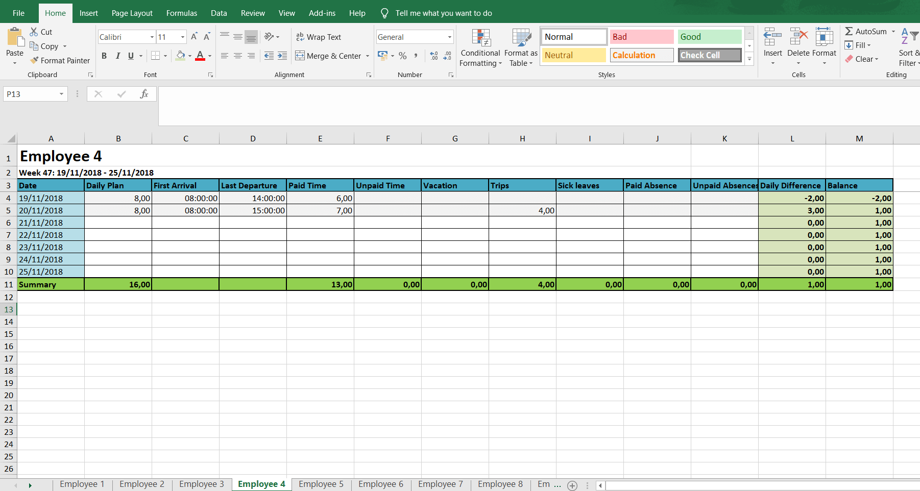 Detail Weekly Schedule Template Excel Time Management Nomer 43