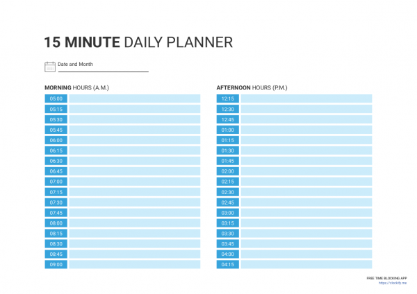 Detail Weekly Schedule Template Excel Time Management Nomer 53