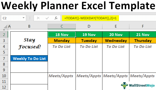 Detail Weekly Tracker Template Nomer 16