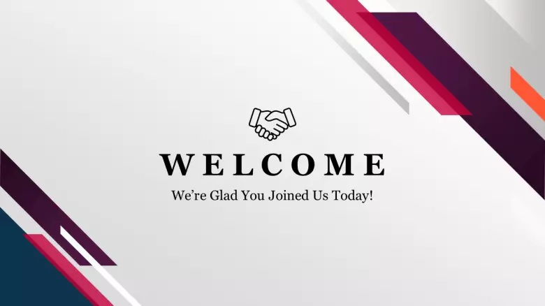 Detail Welcome Ppt Template Nomer 6