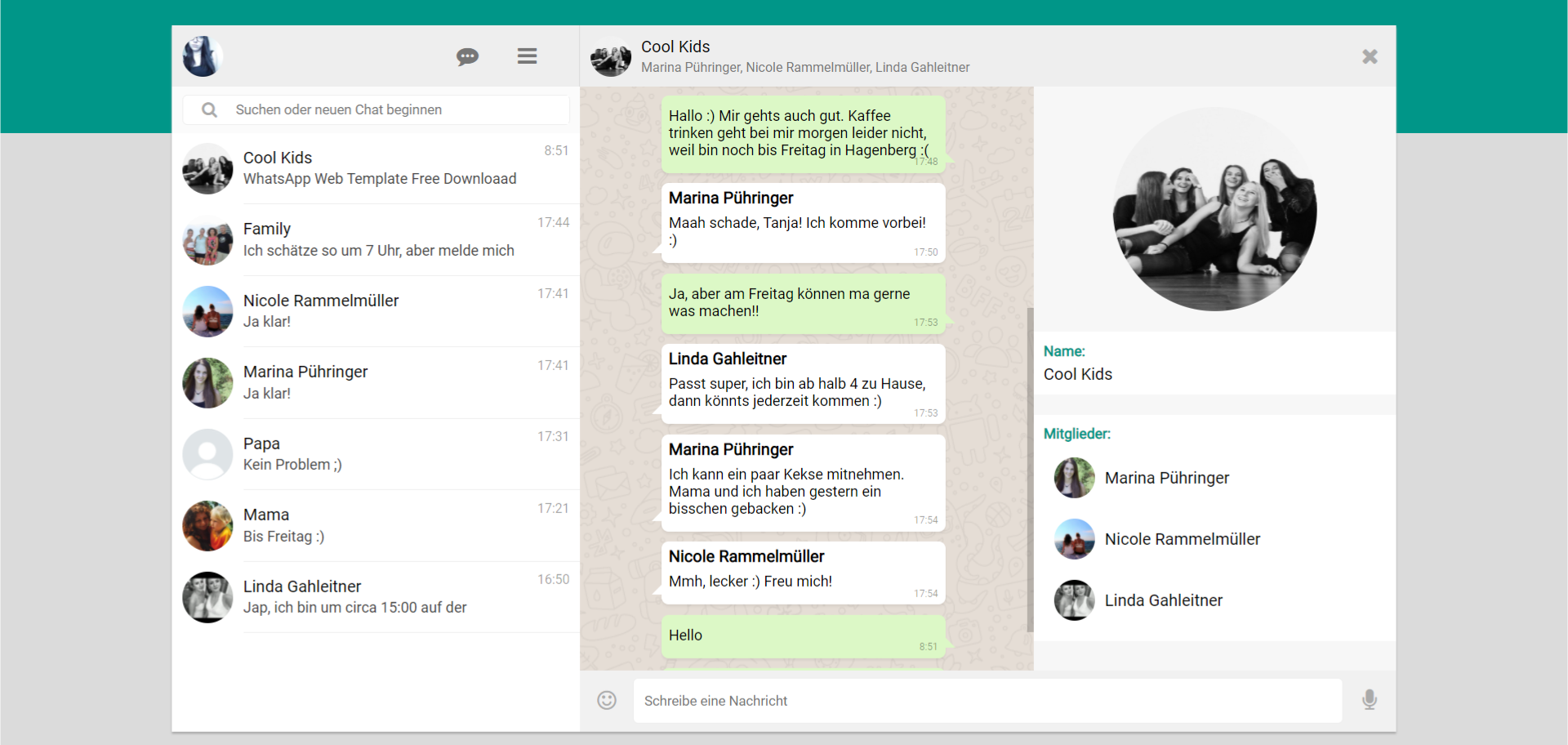 Detail Whatsapp Chat Css Template Nomer 4