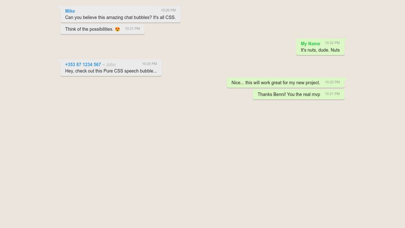 Detail Whatsapp Chat Css Template Nomer 53