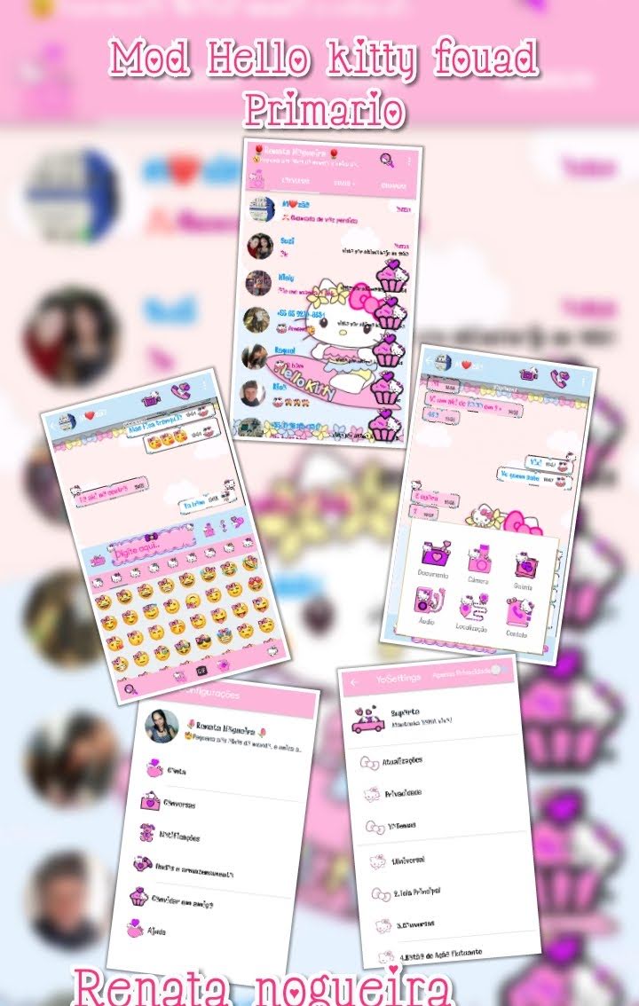 Detail Whatsapp Mod Hello Kitty Nomer 15