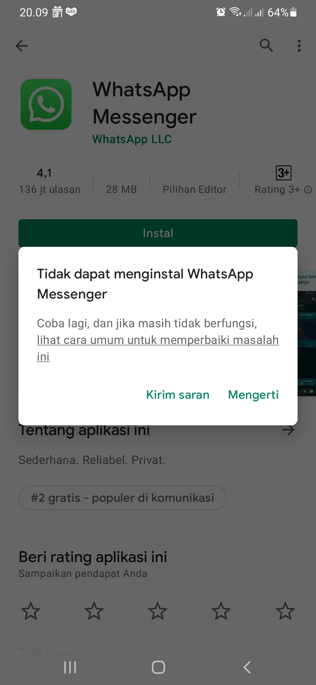 Detail Whatsapp Tidak Bisa Mengunduh Foto Nomer 41