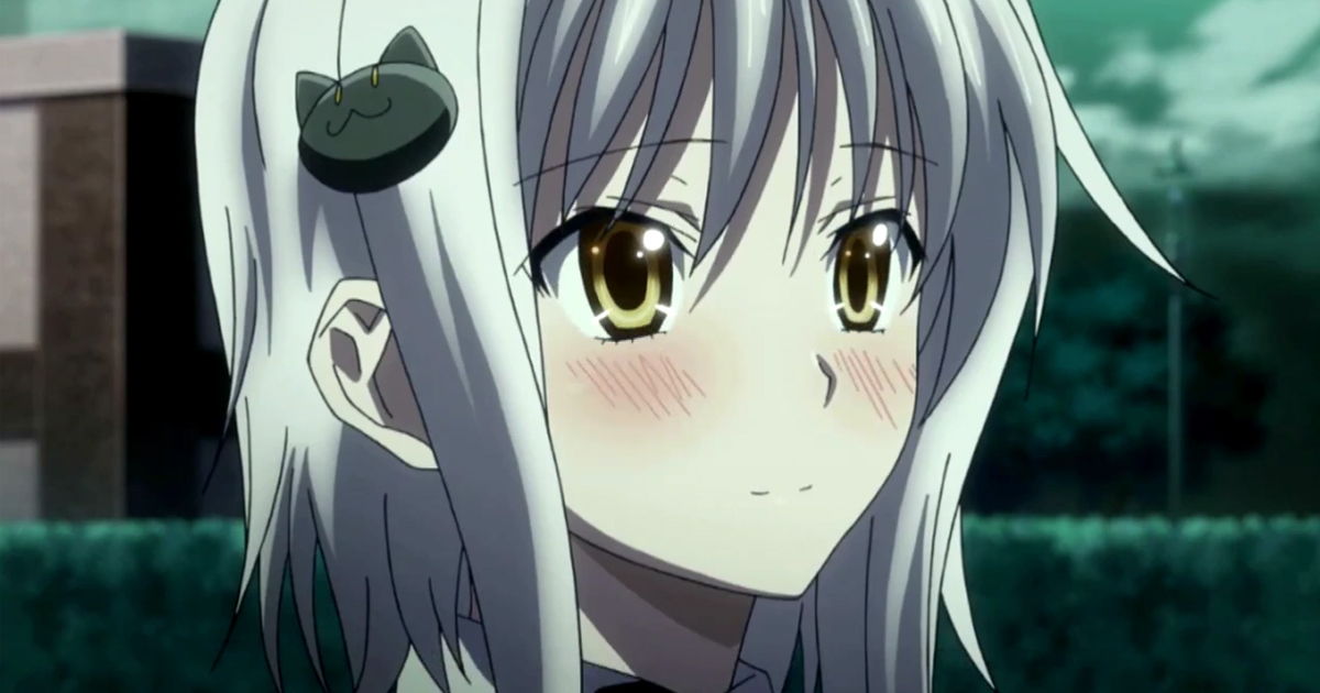 Detail White Haired Anime Girl Nomer 11