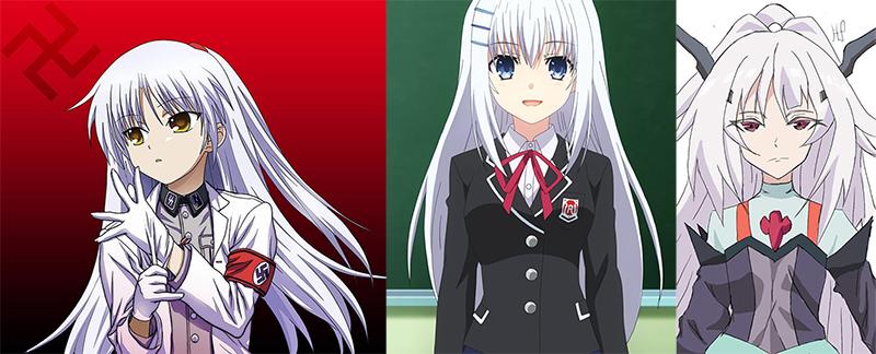 Detail White Haired Anime Girl Nomer 17