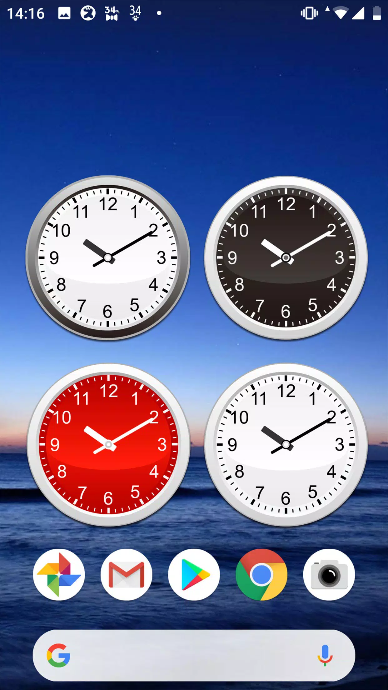 Widget Jam Analog - KibrisPDR