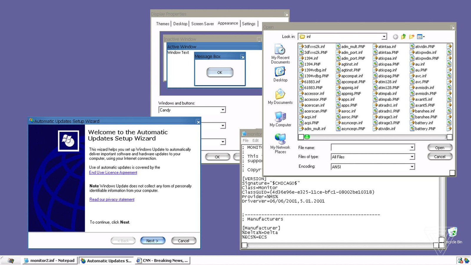 Detail Windows Xp Template Nomer 15