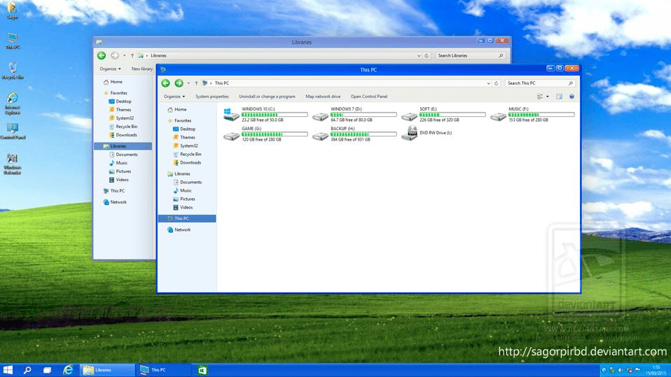 Detail Windows Xp Template Nomer 8