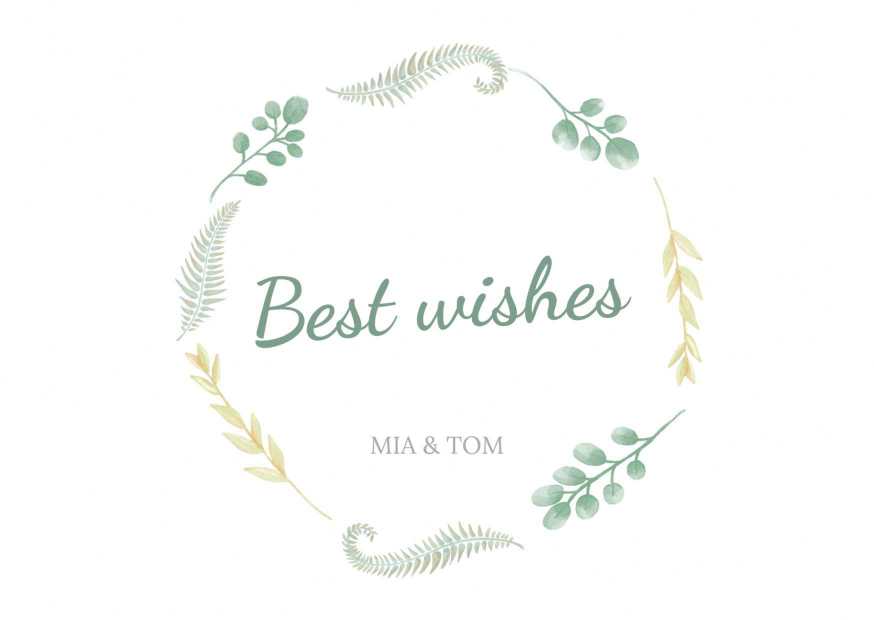 Detail Wish Card Template Nomer 41