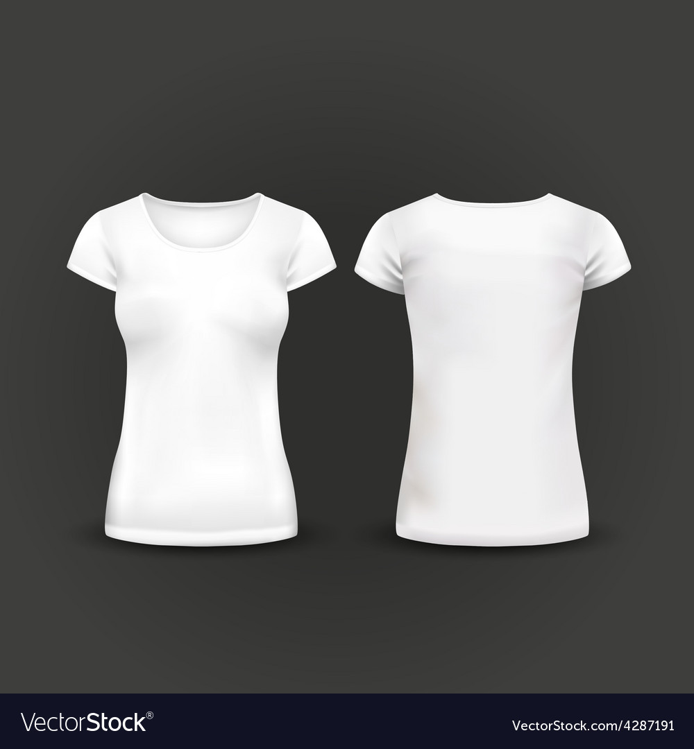 Detail Woman Black T Shirt Template Nomer 6