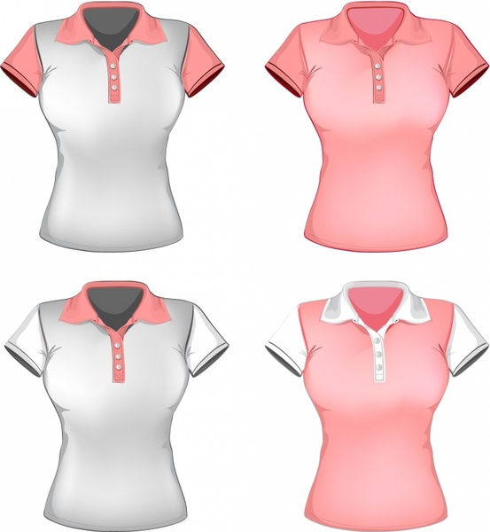 Detail Womens Shirt Template Nomer 33