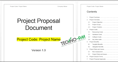 Detail Word Document Proposal Template Nomer 30