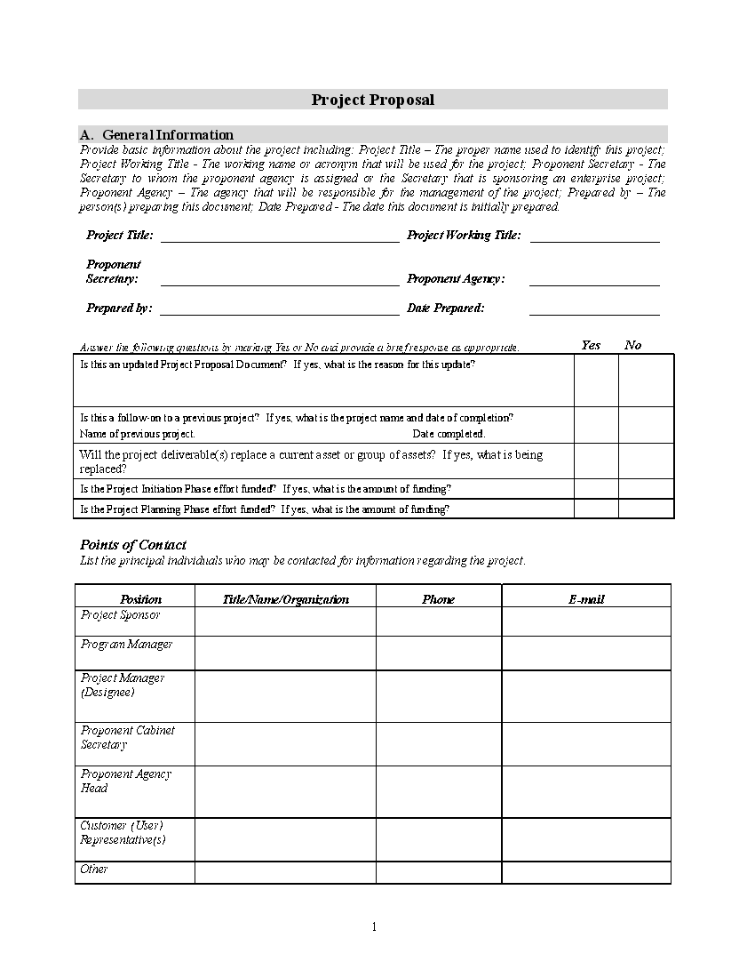 Detail Word Document Proposal Template Nomer 42