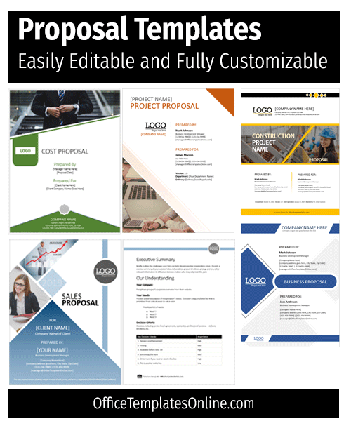 Detail Word Document Proposal Template Nomer 7