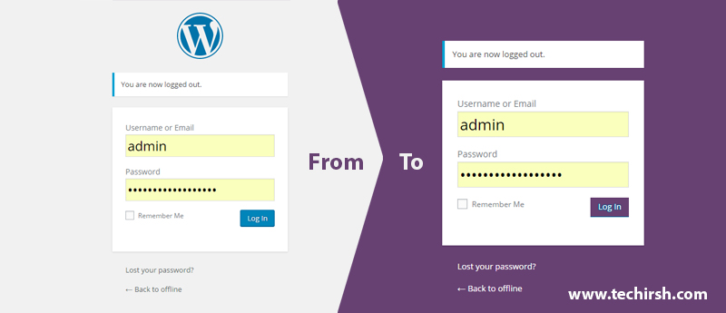 Detail Wordpress Login Page Template Nomer 36