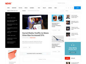 Detail Wordpress News Template Nomer 31