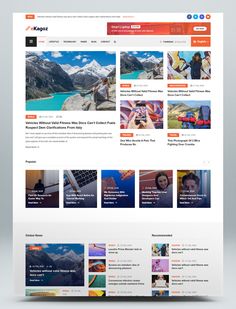 Detail Wordpress News Template Nomer 51