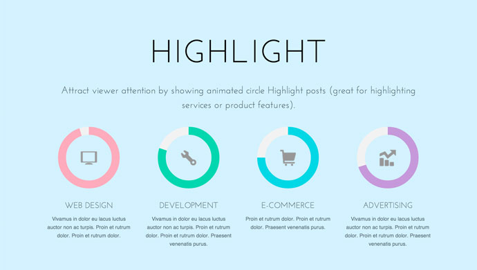 Detail Wordpress Template Flat Nomer 32