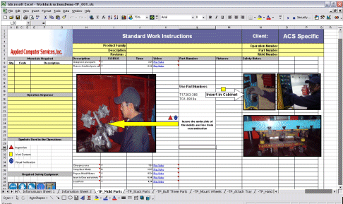 Detail Work Instruction Template Nomer 30