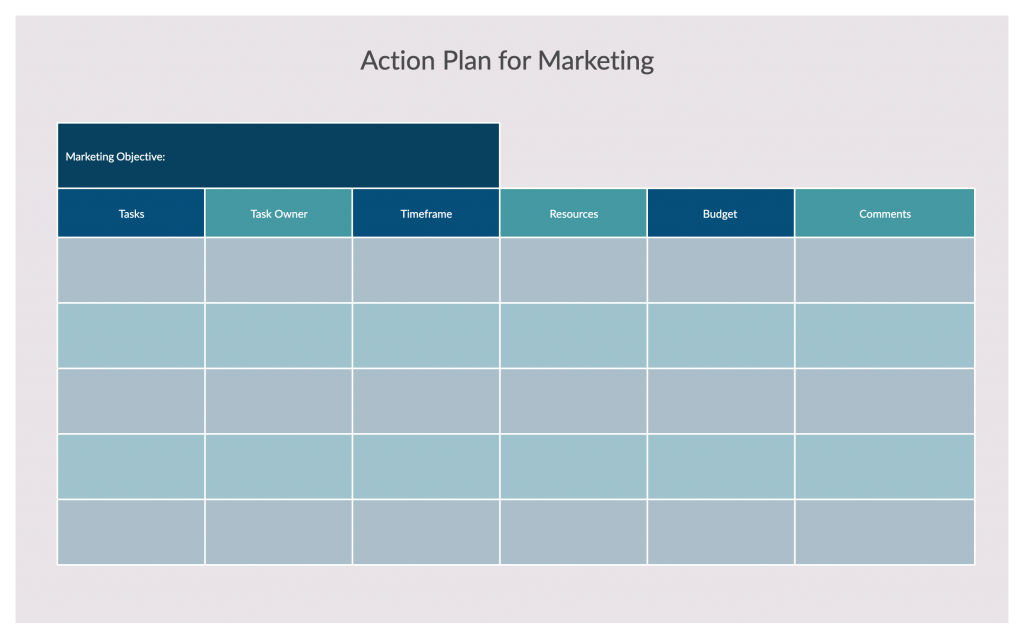 Detail Work Plan Template Nomer 18