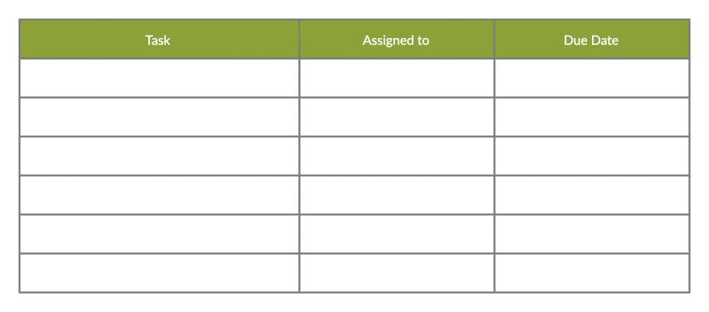 Detail Work Plan Template Nomer 40