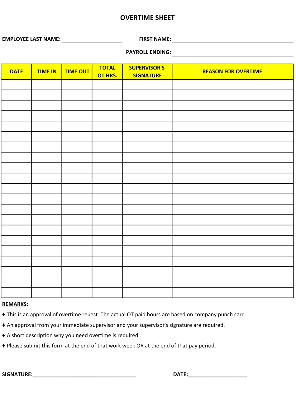 Detail Working Hours Sheet Template Nomer 13