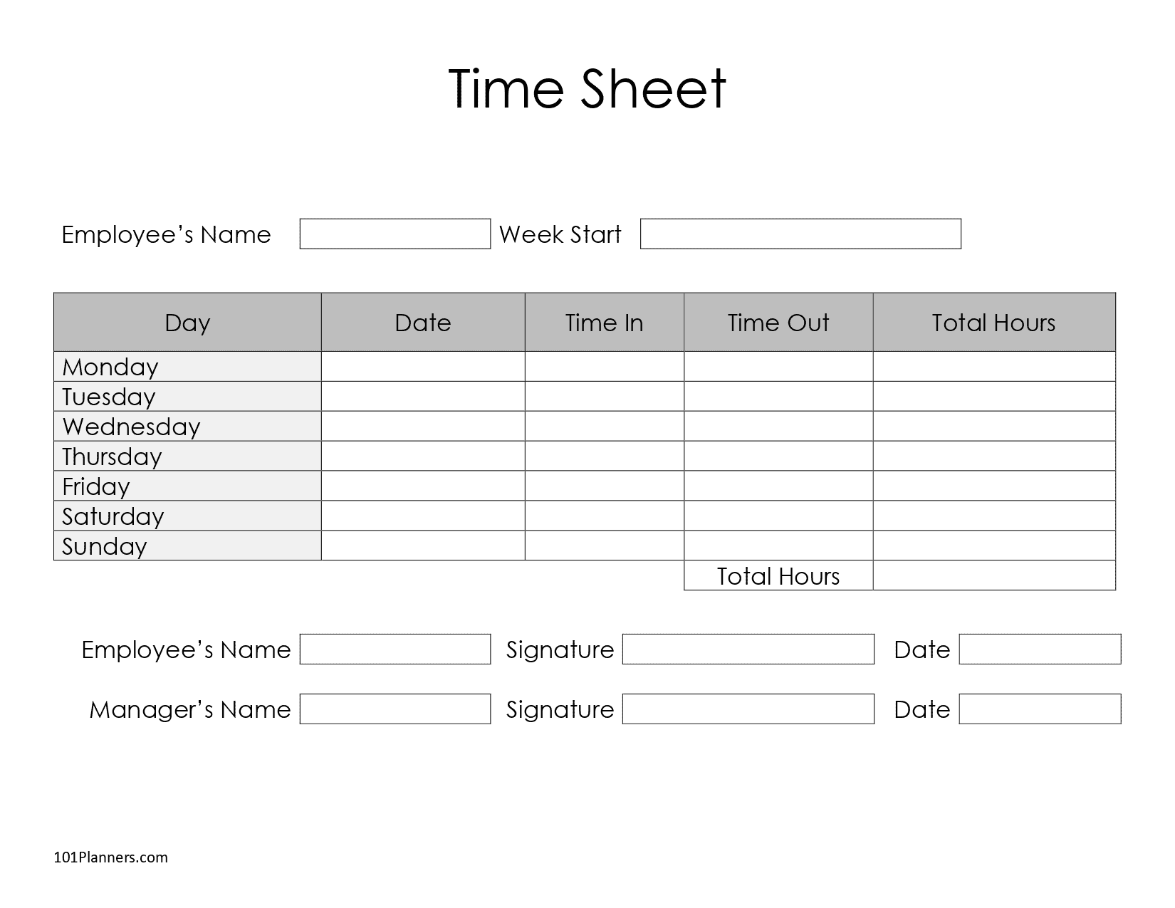 Detail Working Hours Sheet Template Nomer 23