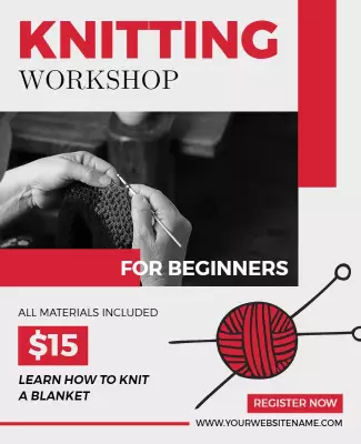 Detail Workshop Brochure Template Nomer 39