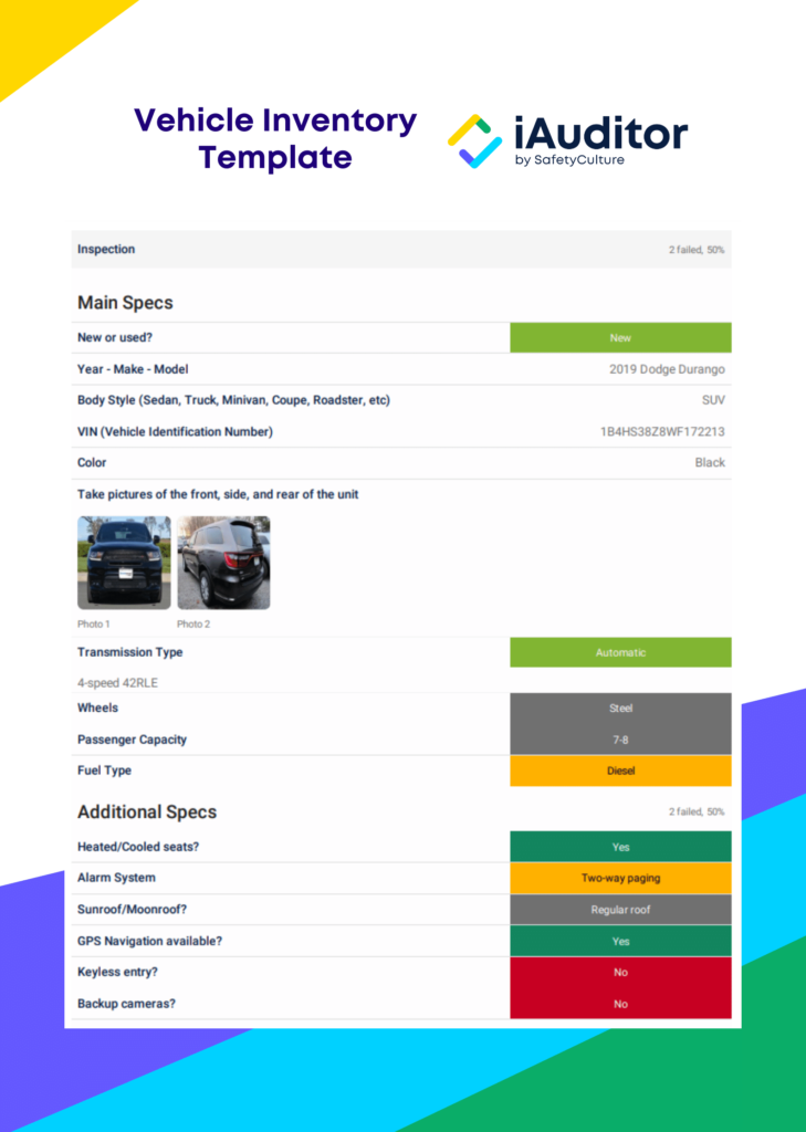 Detail Workshop Inventory Template Nomer 42