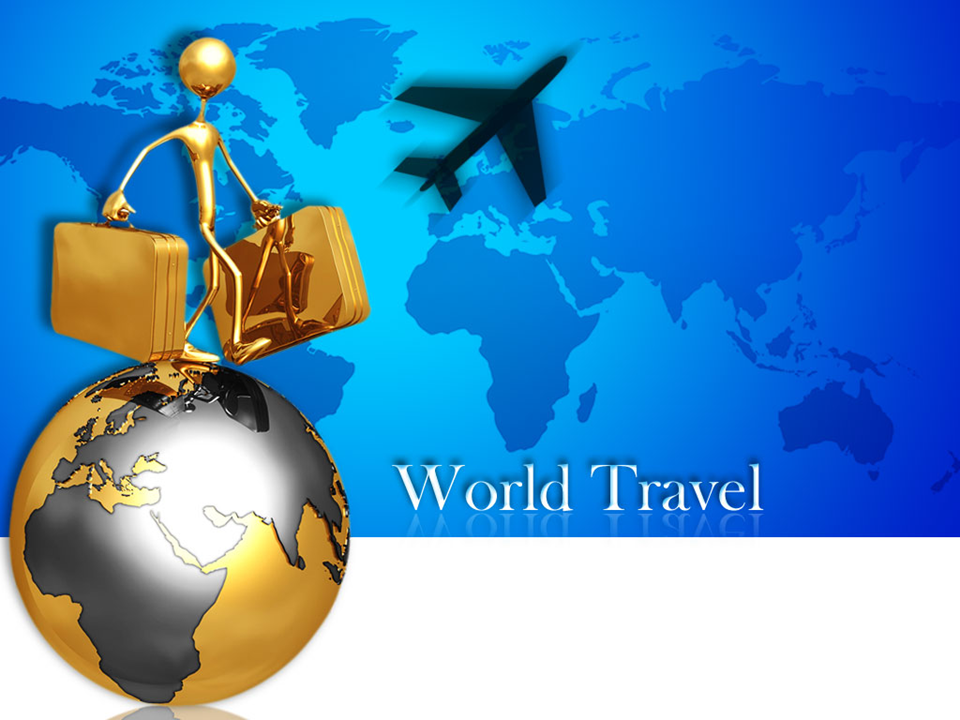 Detail World Travel Powerpoint Template Nomer 11