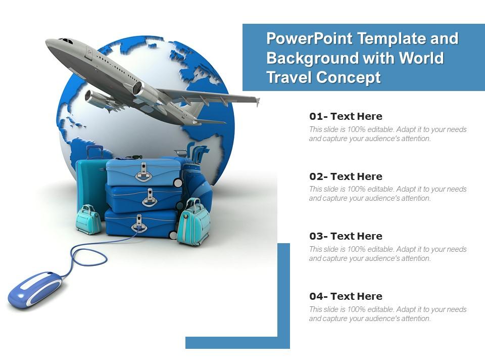 Detail World Travel Powerpoint Template Nomer 19