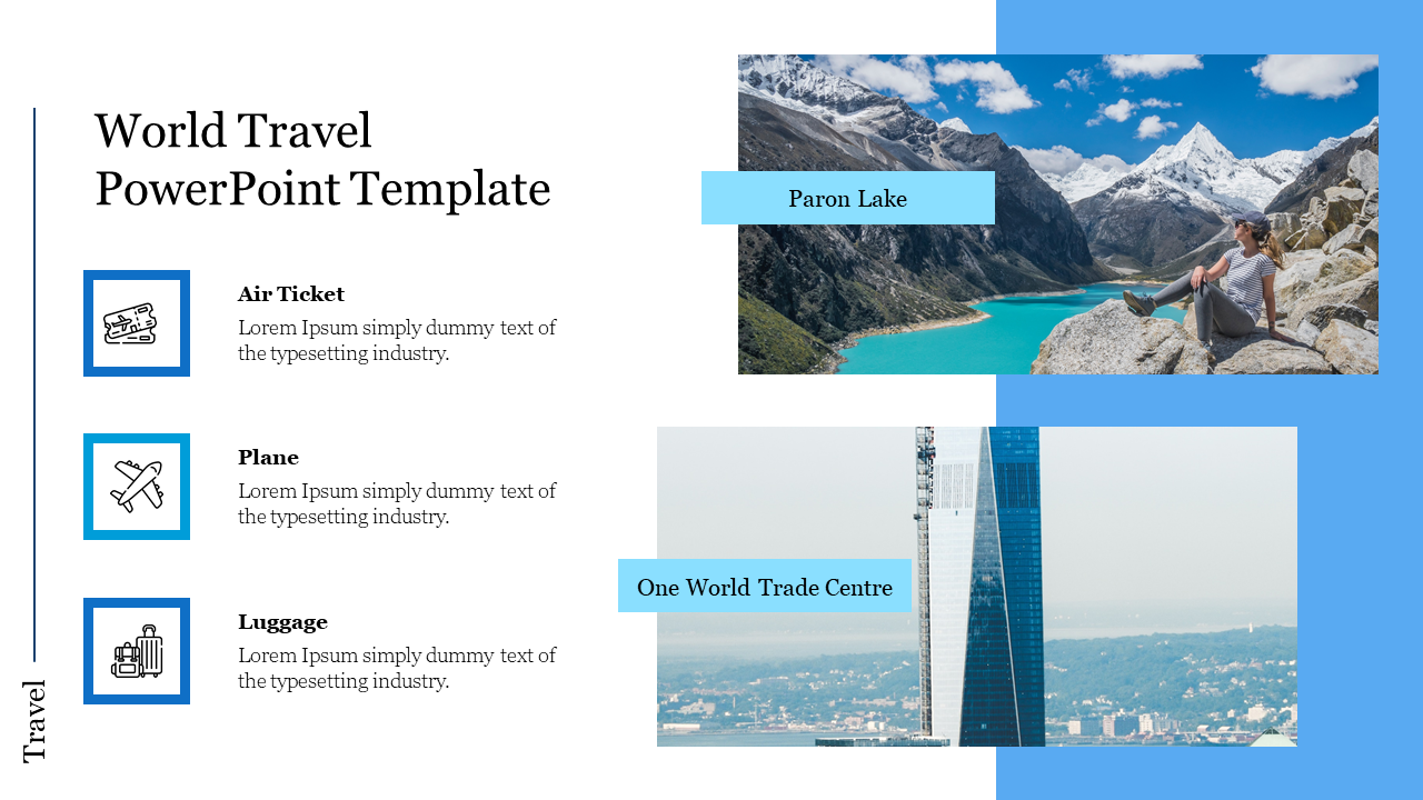 Detail World Travel Powerpoint Template Nomer 26