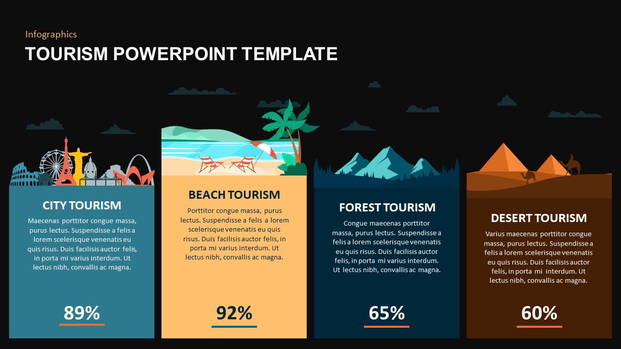 Detail World Travel Powerpoint Template Nomer 35