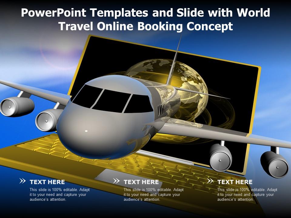 Detail World Travel Powerpoint Template Nomer 50