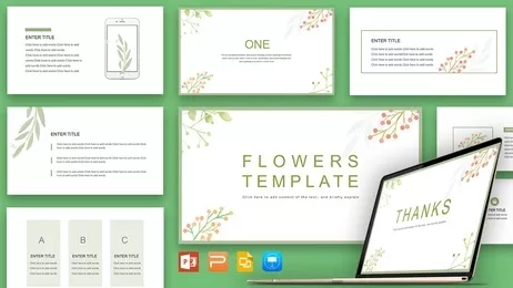 Detail Wps Powerpoint Template Nomer 2
