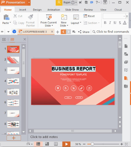 Detail Wps Powerpoint Template Nomer 9