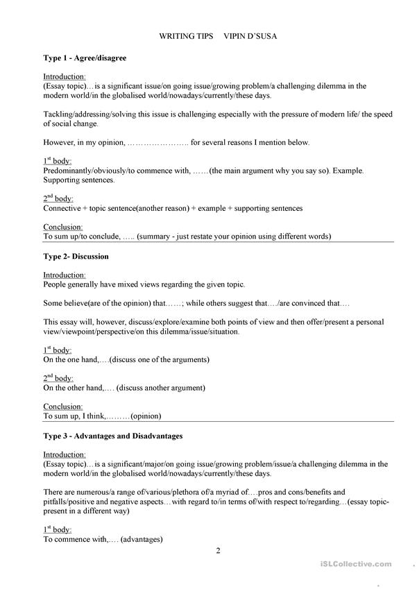 Detail Writing Task 2 Template Nomer 5