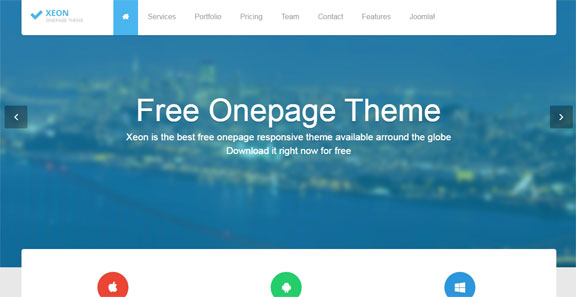 Detail Xeon Joomla Template Nomer 17