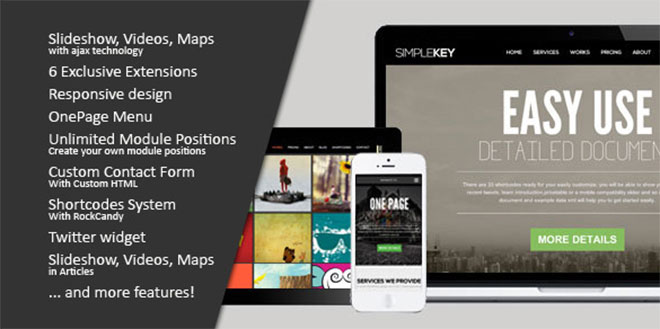 Detail Xeon Joomla Template Nomer 24