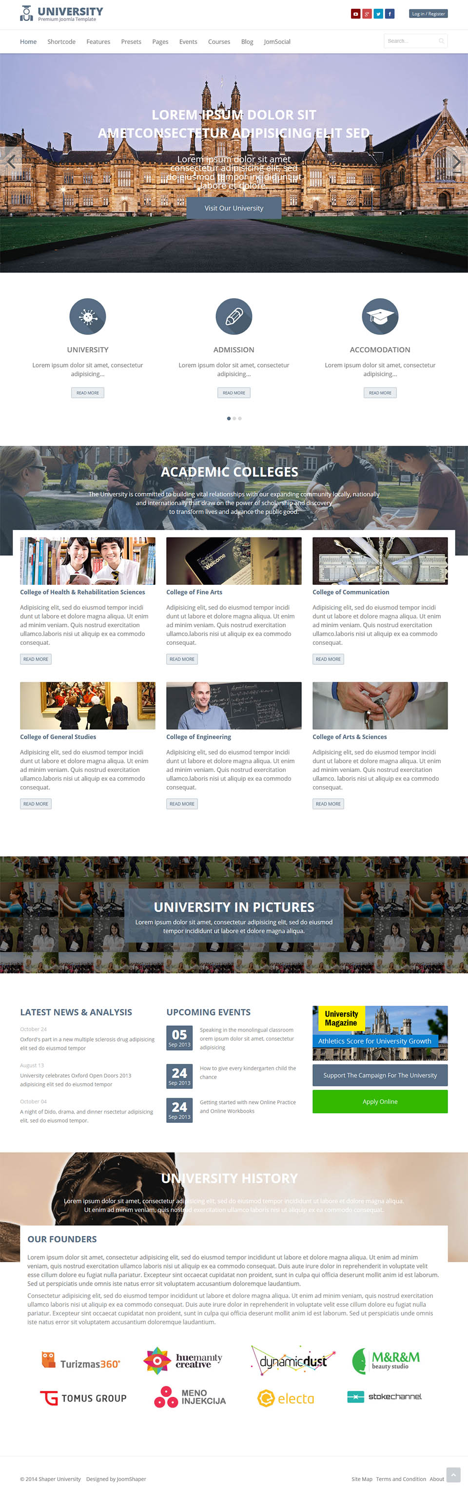 Detail Xeon Joomla Template Nomer 28