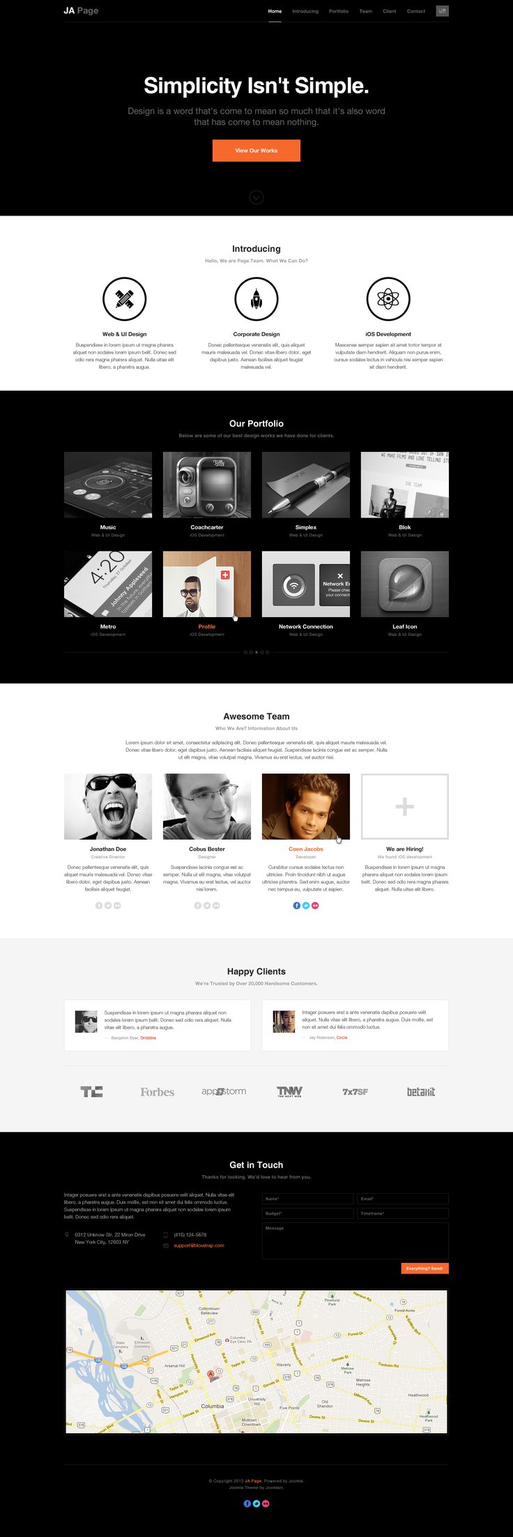 Detail Xeon Joomla Template Nomer 34