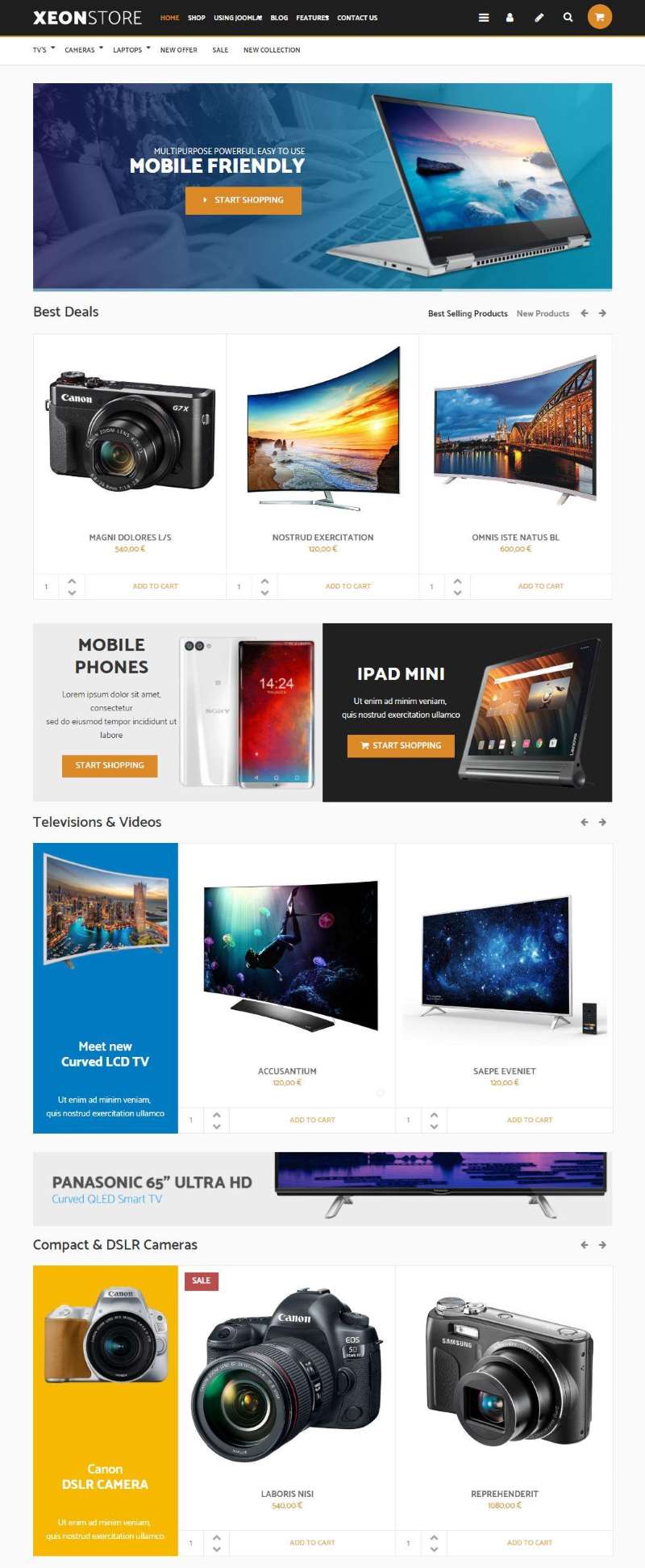 Detail Xeon Joomla Template Nomer 35