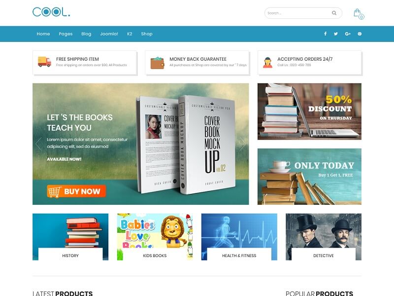 Detail Xeon Joomla Template Nomer 40