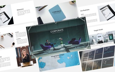 Detail Xoxo Minimal Powerpoint Template Nomer 52