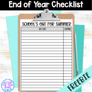 Detail Year End Checklist Template Nomer 40