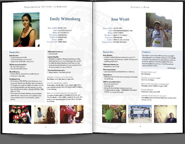 Detail Yearbook Profile Template Nomer 9